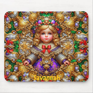 SAVANNAH ～ヴィンテージクリスマスドール～マウスパッド マウスパッド