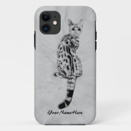 Savannah CatパーソナルiPhone 5ケース iPhone 11 ケース