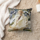 Savannah Gentleman with Cat クッション (ブランケット)