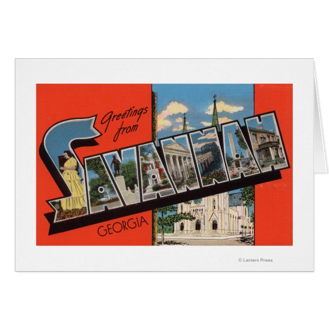 Savannah, Georgia – 大文字場面2 (正面横)