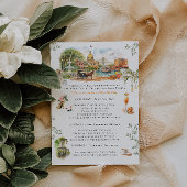 Savannah Georgia Bachelorette Weekend Itinerary 招待状