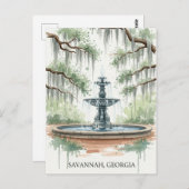 Savannah Georgia Postcard ポストカード (正面/裏面)