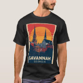 Savannah, Georgia Tシャツ (正面)