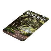 Savannah Georgia Travel マグネット (左側)