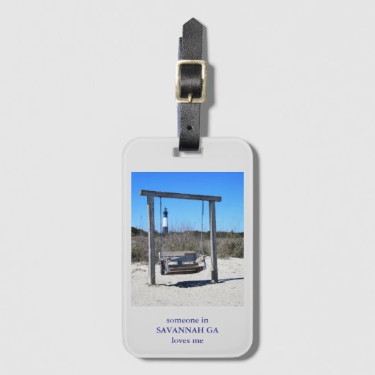 Savannah Love ラゲッジタグ (正面縦)
