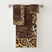 "Savannah Patchwork Towels": バスタオルセット (インサイチュ)