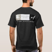 Savant/Aigansメンズ作家Tシャツ（Dkカラー） Tシャツ (裏面)