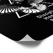 Savate French Kickboxing Eagle  ポスター (角)