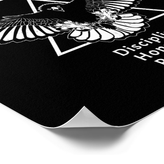 Savate French Kickboxing Eagle  ポスター (角)