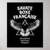 Savate French Kickboxing Eagle  ポスター (正面)