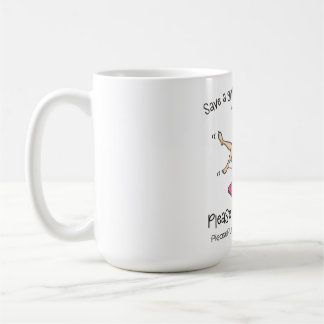 Save A Girl From Drowning Mug コーヒーマグカップ