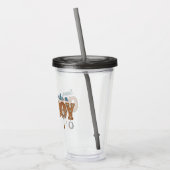 save a horse ride a cowboy  アクリルタンブラー (左)