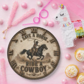 Save a Horse Ride a Cowboy ペーパープレート (パーティー)