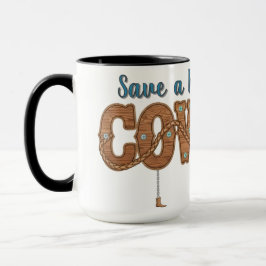 save a horse ride a cowboy  マグカップ