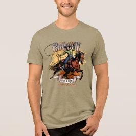 Save A Horse; Ride A Cowboy | メンズ トライブレンドTシャツ