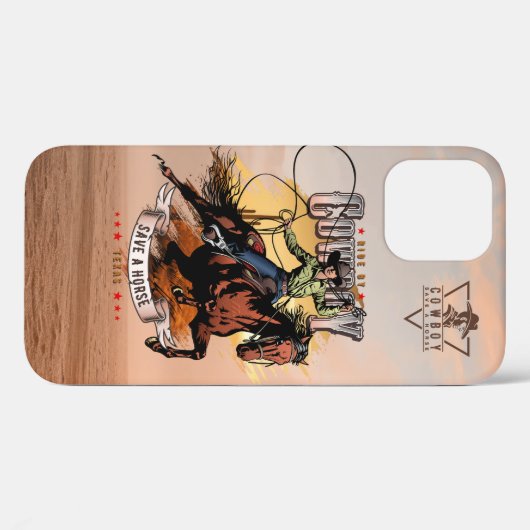 Save A Horse; Ride A Cowboy | Case-Mate iPhoneケース (裏面 (横))