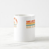 Save A Horse Ride A Cowboy Riding Horse コーヒーマグカップ (中央)