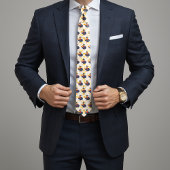 Save A Turkey Eat Pie Funny Happy Thanksgiving ネクタイ