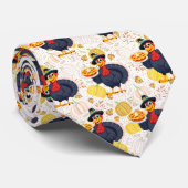 Save A Turkey Eat Pie Funny Happy Thanksgiving ネクタイ (ロール)