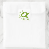 save earth planète スクエアシール (バッグ)