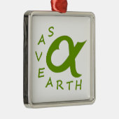 save earth planète メタルオーナメント (右)