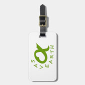 save earth planète ラゲッジタグ (正面縦)