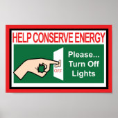 Save Energy ポスター (正面)