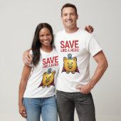 Save Like A Hero – Super Piggy Bank  Tシャツ (ユニセックス)