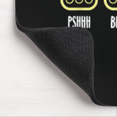 Save Manual Pedal Shift Diagram Car Racing Funny Q マウスパッド (コーナー)