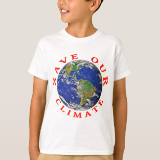 Save Our Climate with Earth Tシャツ