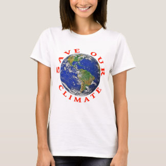Save Our Climate with Earth Tシャツ