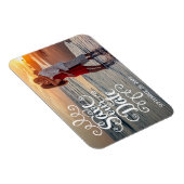 Save Our Date ウェディング | 手書きの装飾的なスクリプト マグネット (右側)