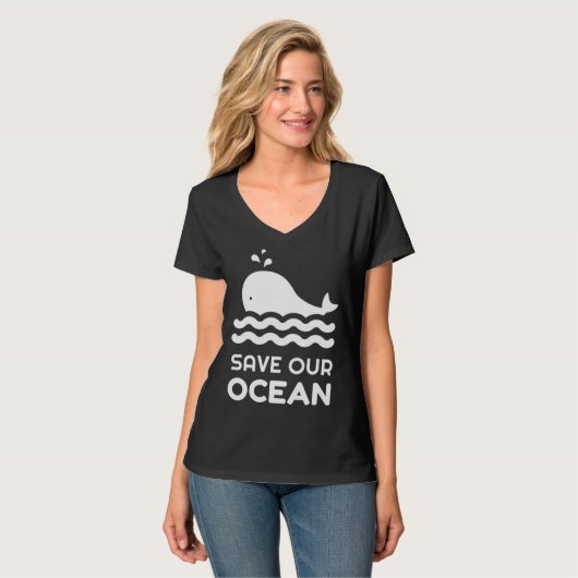 Save Our OCEAN Tシャツ (正面フル)