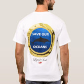 Save Our Oceans - T-Shirt Tシャツ (裏面)