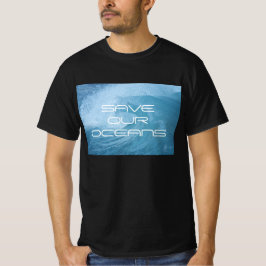 SAVE OUR OCEANS WAVE SURF TEE SHIRT Tシャツ