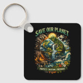 Save Our Planet キーホルダー (正面)