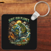 Save Our Planet キーホルダー (裏面)