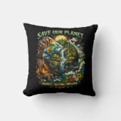 Save Our Planet クッション (正面)