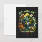 Save Our Planet サンキューカード (正面/裏面)