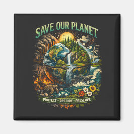 Save Our Planet マグネット
