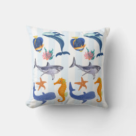 Save Our Seas | 海の生き物 キッズ クッション