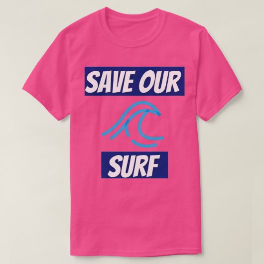 Save Our Surf Save Our Surf Ocean T Tシャツ (デザイン正面)