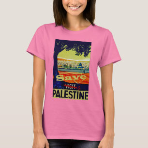 Save Palestine Tシャツ