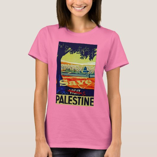 Save Palestine Tシャツ (正面)