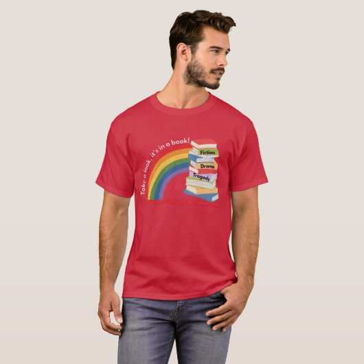 Save PBS Reading Rainbow Tシャツ (正面フル)