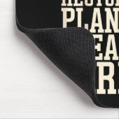 Save Rescue Recycle Plant Clean Care  マウスパッド (コーナー)