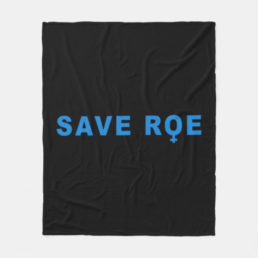 save Roe V Wade  フリースブランケット (正面)