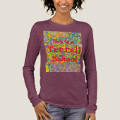 Save Terrell School abstract art トライブレンドTシャツ (正面)