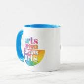 Save the Arts Mug マグカップ (正面左)