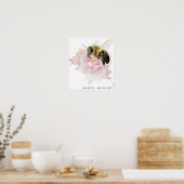 Save the Bee! Save the World! Pretty Bee ポスター (キッチン)